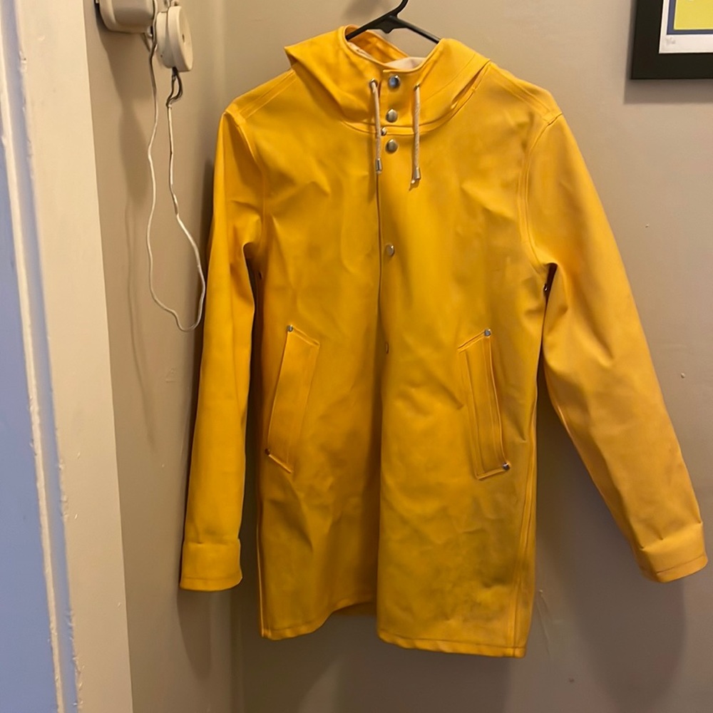 Stutterheim XXS Stockholm Yellow Raincoat